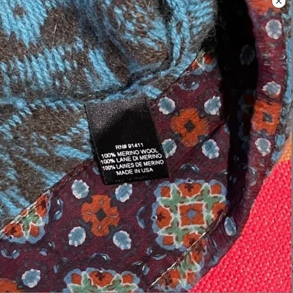 Rozae Nichols | Merino Wool Snap Front Cardigan w/ Chenille Cuffs, Sz M ♥ EUC - Picture 6 of 9